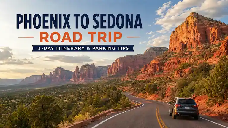 Phoenix to Sedona Road Trip: 3-Day Itinerary & Parking Tips